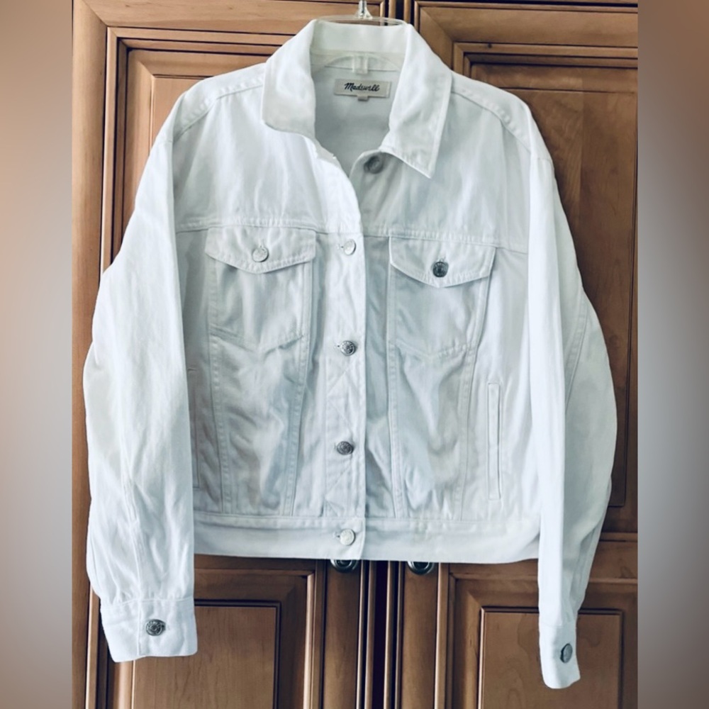 Madewell Women’s The Boxy Crop Jean Jacket - Picture 4 of 11
